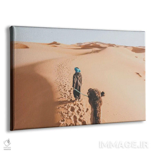تابلو دکوراتیو بیابان صحرا - ۲ اثر لوک آنتونی گرم - نمای پرسپکتیو محصول