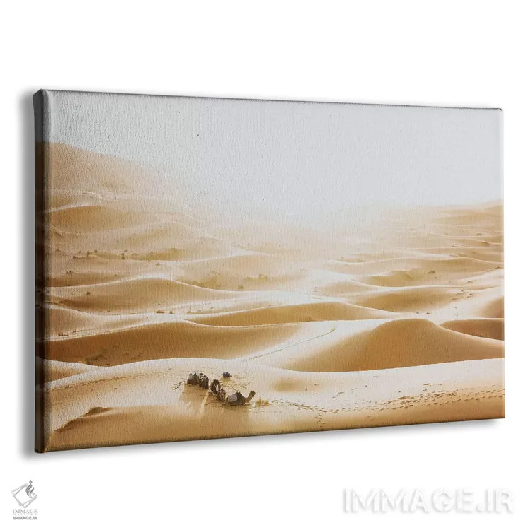 تابلو دکوراتیو بیابان صحرا - ۳ اثر لوک آنتونی گرم - نمای پرسپکتیو محصول