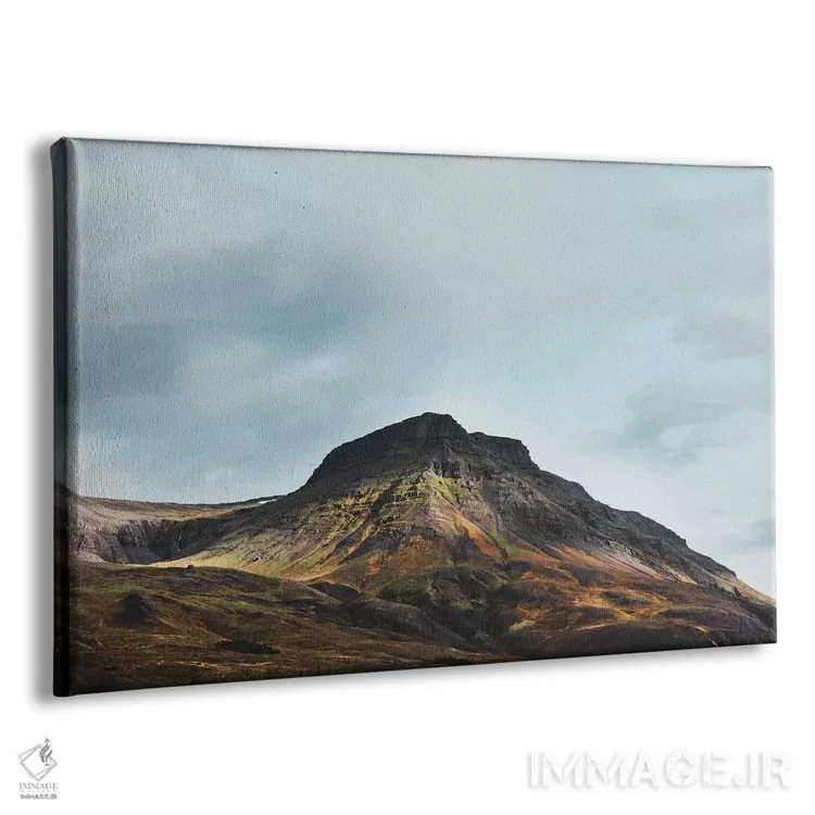 تابلو دکوراتیو ایسلند - ۹ اثر لوک آنتونی گرم - نمای پرسپکتیو محصول