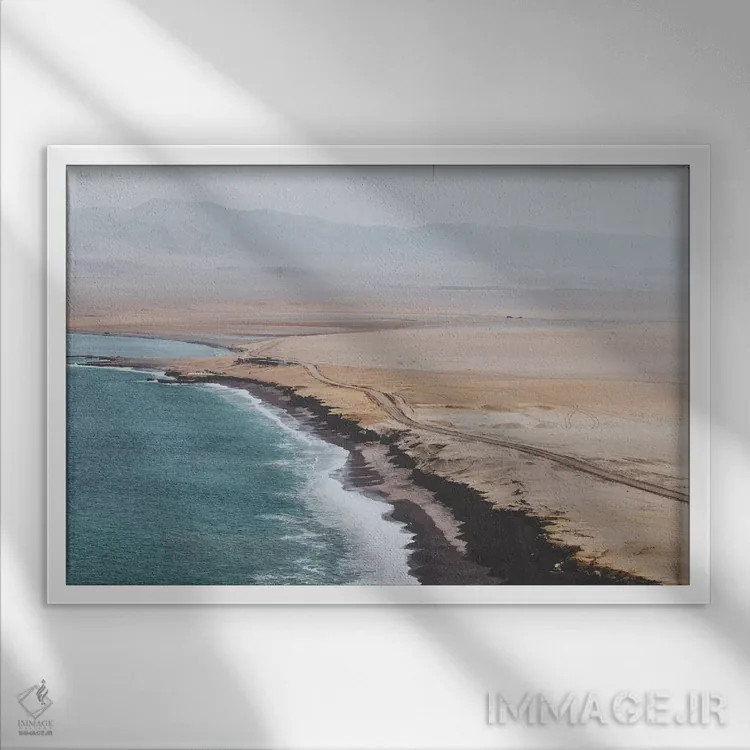 تابلو دکوراتیو پاراکاس، پرو اثر لوک آنتونی گرم - نمای قابدار سفید