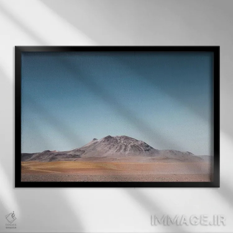 تابلو دکوراتیو آند بولیوی اثر لوک آنتونی گرم - نمای قابدار مشکی