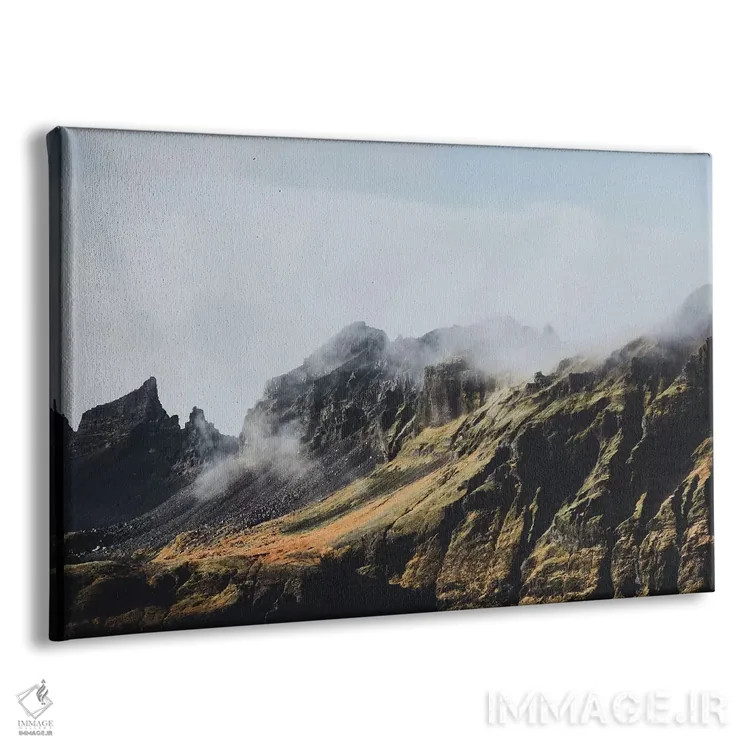 تابلو دکوراتیو ایسلند - ۴ اثر لوک آنتونی گرم - نمای پرسپکتیو محصول