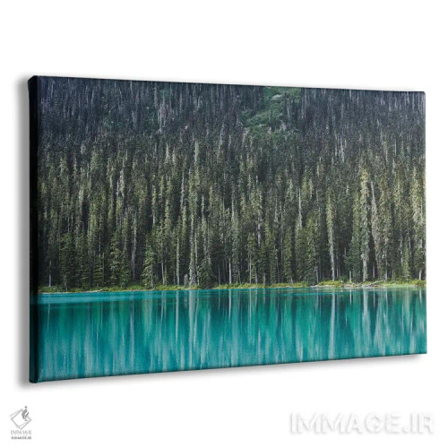 تابلو دکوراتیو دریاچه جفر اثر لوک آنتونی گرم - نمای پرسپکتیو محصول