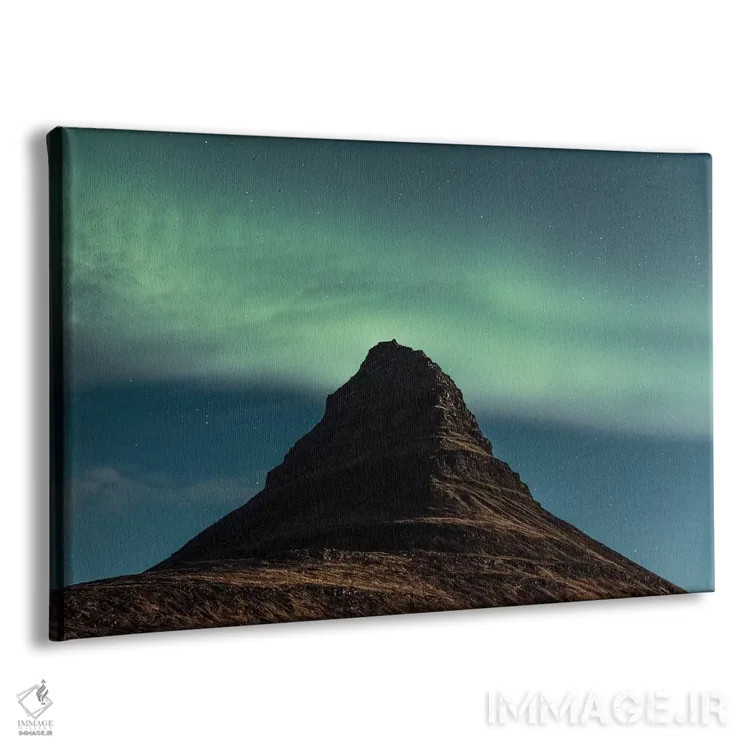 تابلو دکوراتیو کیرکیوفل، ایسلند اثر لوک آنتونی گرم - نمای پرسپکتیو محصول