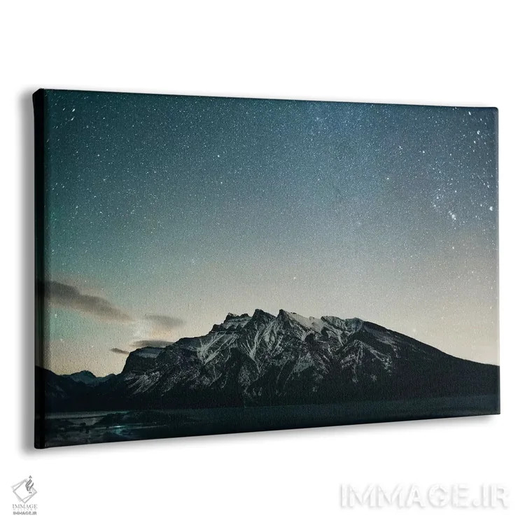 تابلو دکوراتیو دریاچه مینووانکا، بریتیش کلمبیا اثر لوک آنتونی گرم - نمای پرسپکتیو محصول