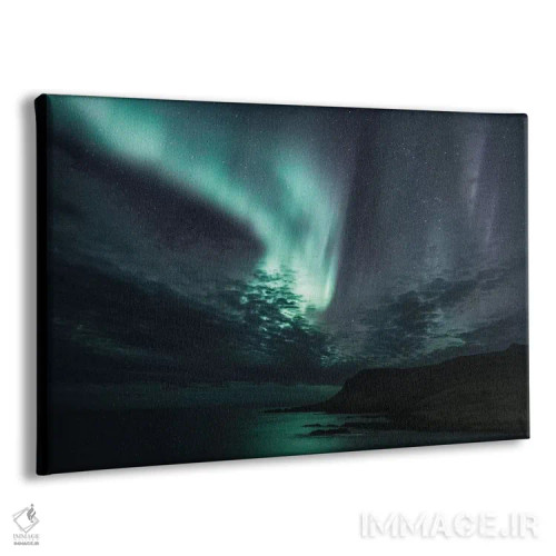 تابلو دکوراتیو شمال شرقی ایسلند اثر لوک آنتونی گرم - نمای پرسپکتیو محصول