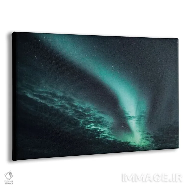 تابلو دکوراتیو آسمان شب اثر لوک آنتونی گرم - نمای پرسپکتیو محصول