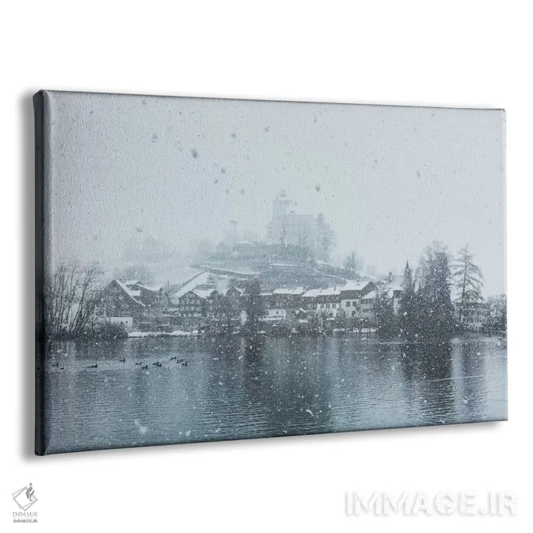 تابلو دکوراتیو بوخس، سوئیس اثر لوک آنتونی گرم - نمای پرسپکتیو محصول