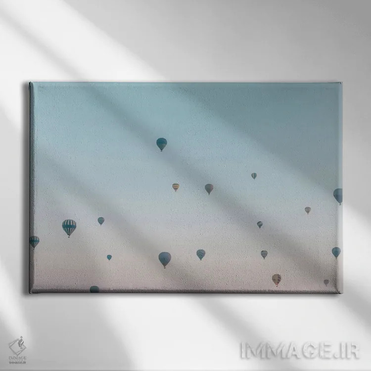 تابلو دکوراتیو کاپادوکیه، ترکیه اثر لوک آنتونی گرم - نمای روبهرو روی دیوار