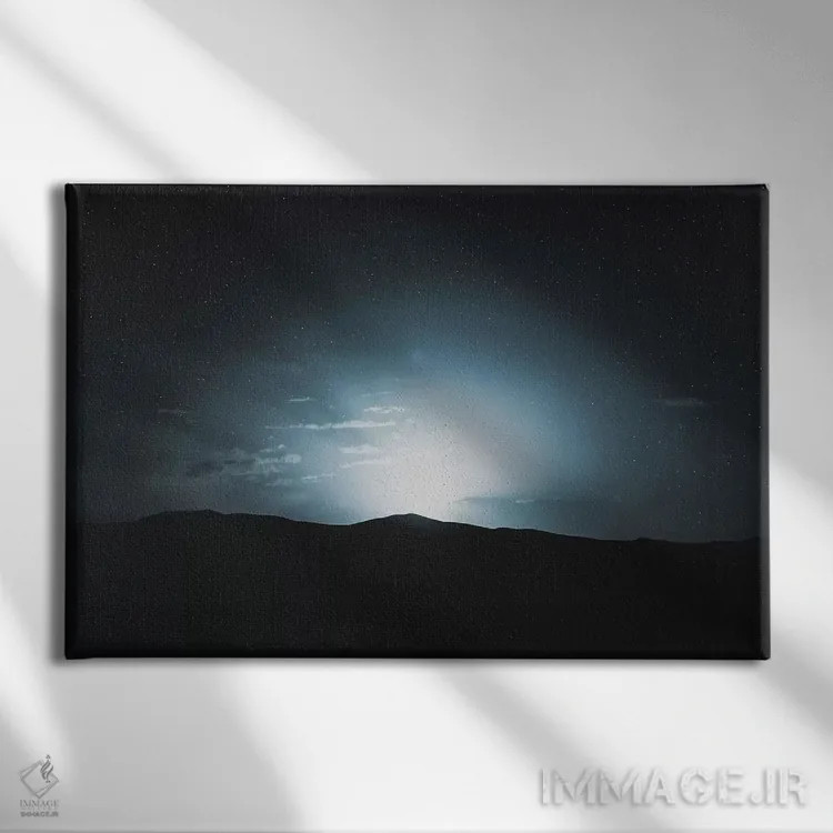 تابلو دکوراتیو مرزوگا، مراکش اثر لوک آنتونی گرم - نمای روبهرو روی دیوار