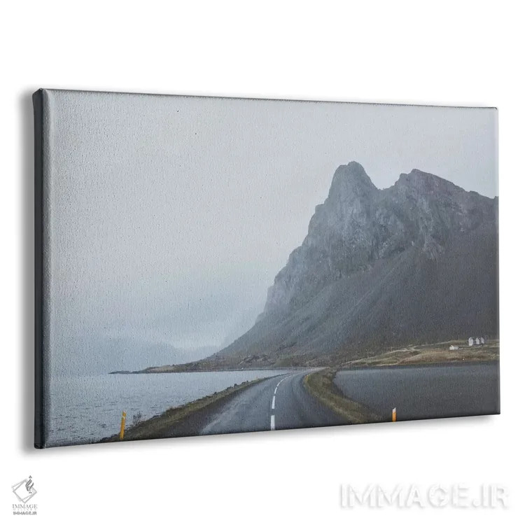 تابلو دکوراتیو منطقه شرقی، ایسلند اثر لوک آنتونی گرم - نمای پرسپکتیو محصول