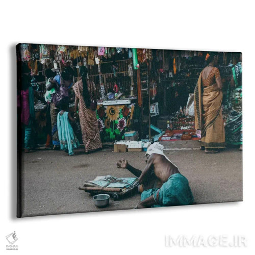 تابلو دکوراتیو گوکارنا، هند اثر لوک آنتونی گرم - نمای پرسپکتیو محصول