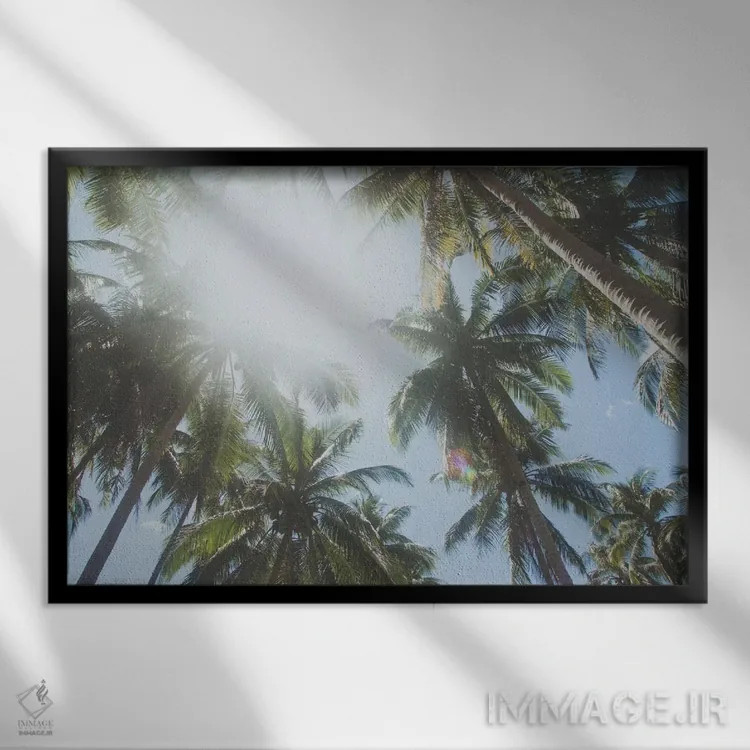 تابلو دکوراتیو ال نیدو، فیلیپین اثر لوک آنتونی گرم - نمای قابدار مشکی