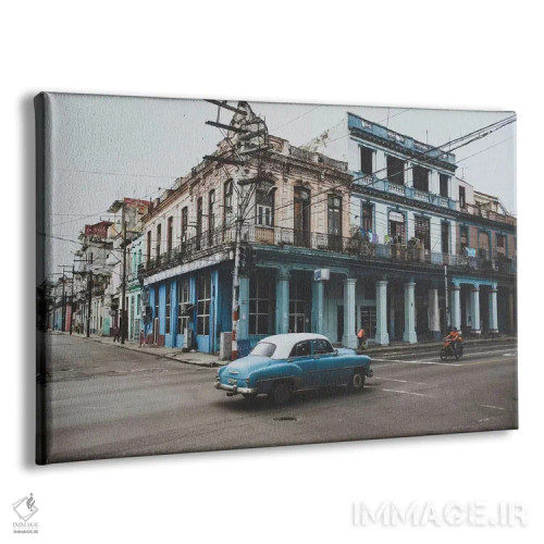 تابلو دکوراتیو هاوانا، کوبا اثر لوک آنتونی گرم - نمای پرسپکتیو محصول