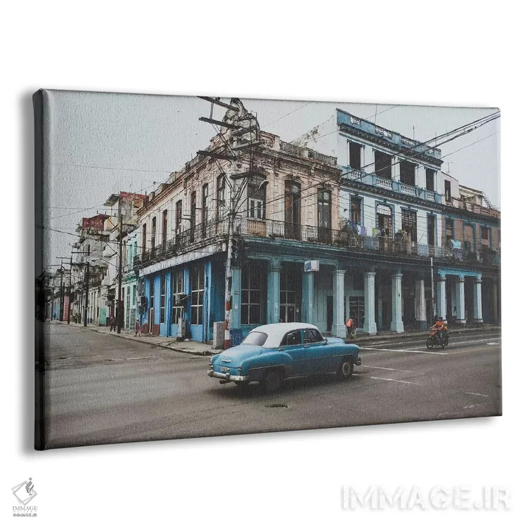 تابلو دکوراتیو هاوانا، کوبا اثر لوک آنتونی گرم - نمای پرسپکتیو محصول