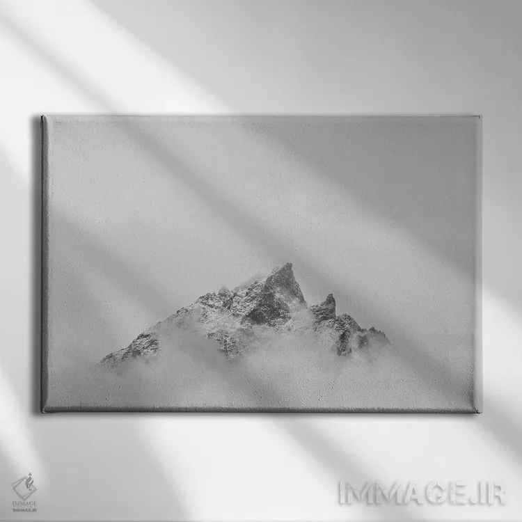 تابلو دکوراتیو تتون بزرگ، وایومینگ اثر لوک آنتونی گرم - نمای روبهرو روی دیوار