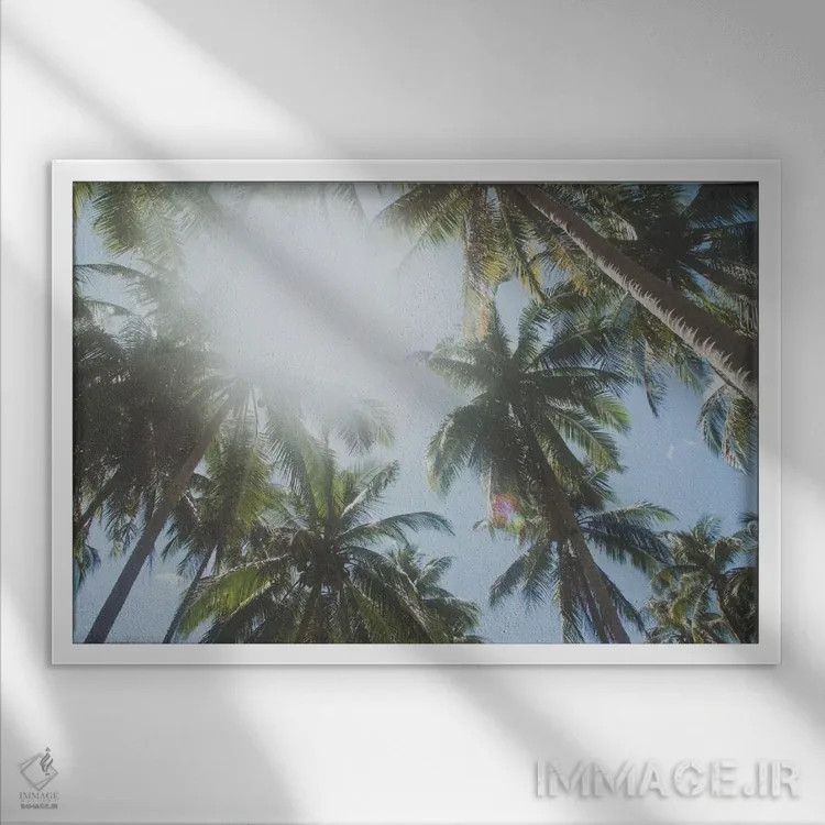 تابلو دکوراتیو ال نیدو، فیلیپین اثر لوک آنتونی گرم - نمای قابدار سفید