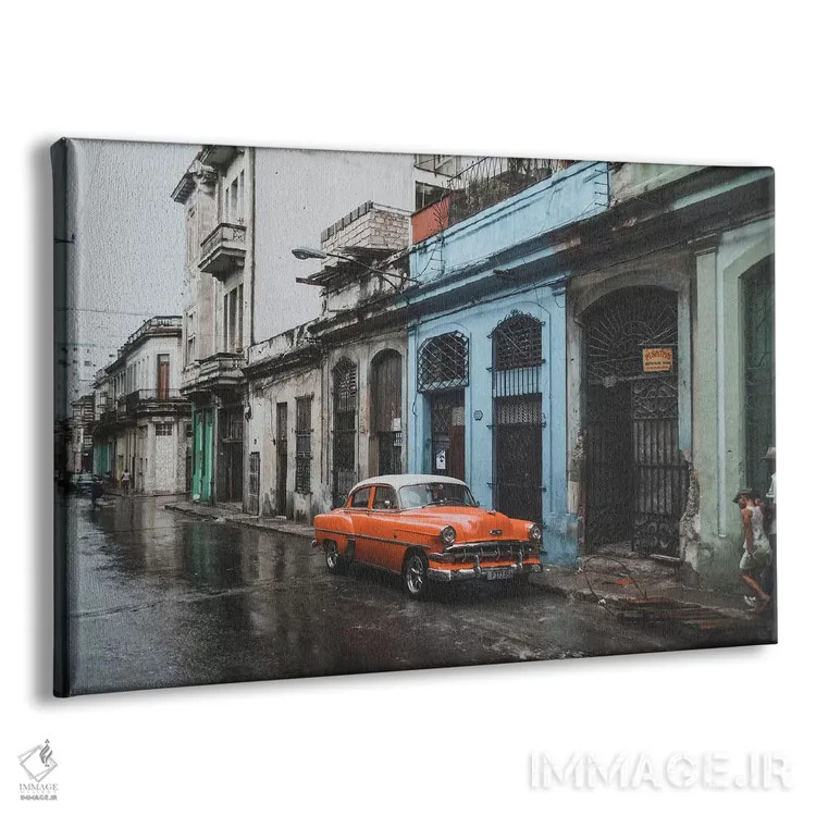 تابلو دکوراتیو هاوانا، کوبا اثر لوک آنتونی گرم - نمای پرسپکتیو محصول