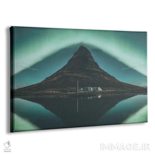 تابلو دکوراتیو کیرکیوفل، ایسلند اثر لوک آنتونی گرم - نمای پرسپکتیو محصول