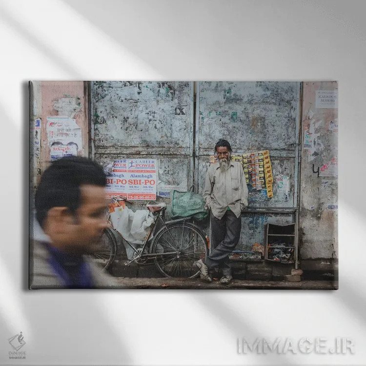 تابلو دکوراتیو لکهنو، هند اثر لوک آنتونی گرم - نمای روبهرو روی دیوار