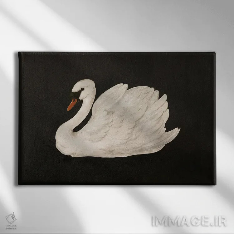 تابلو دکوراتیو قوی بی صدا اثر لورا گریوز - نمای روبهرو روی دیوار