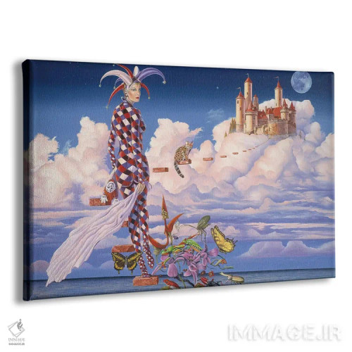 تابلو دکوراتیو نگذار ساس ها نیشت بزنند اثر گرائیم استیونسون - نمای پرسپکتیو محصول