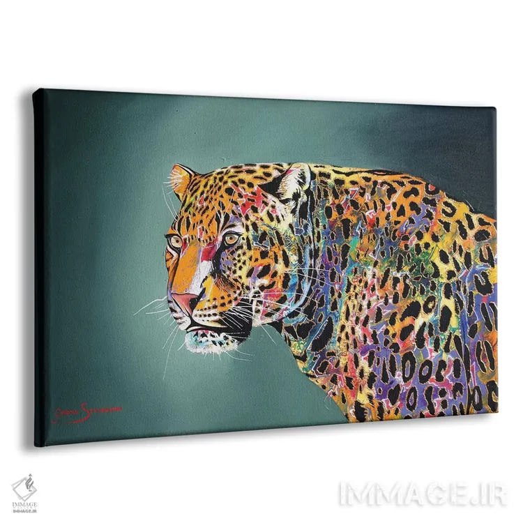 تابلو دکوراتیو صبح جگوار اثر گرائیم استیونسون - نمای پرسپکتیو محصول