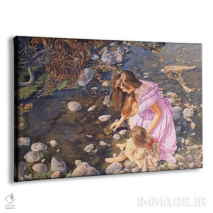 تابلو دکوراتیو عصر معصومیت اثر گرائیم استیونسون - نمای پرسپکتیو محصول