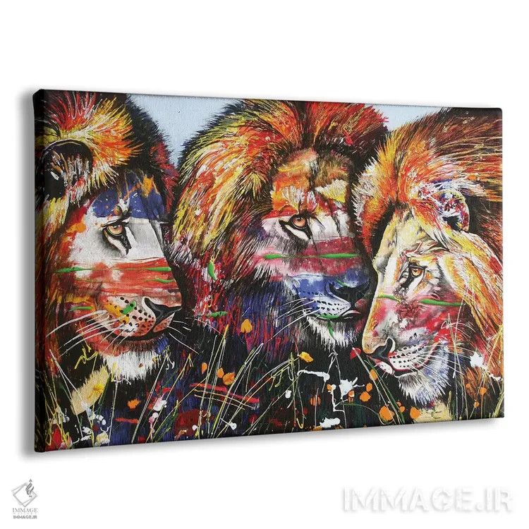 تابلو دکوراتیو برادران اوکاوانگو اثر گرائیم استیونسون - نمای پرسپکتیو محصول