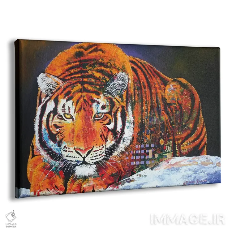 تابلو دکوراتیو ساقه اثر گرائیم استیونسون - نمای پرسپکتیو محصول