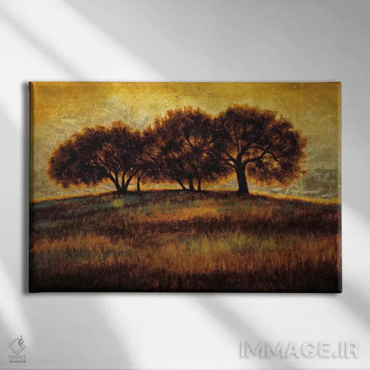 تابلو دکوراتیو طلوع ۱ اثر گرگوری ویلیامز - نمای روبهرو روی دیوار