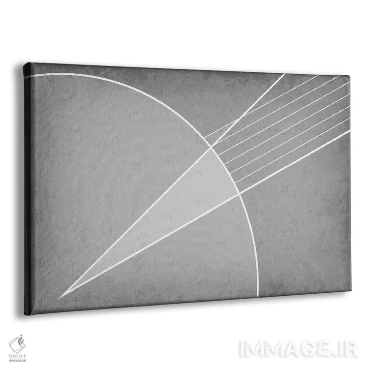 تابلو انتزاعی اندازه گیری اراتوستن اثر گت یور نرد آن - نمای پرسپکتیو محصول