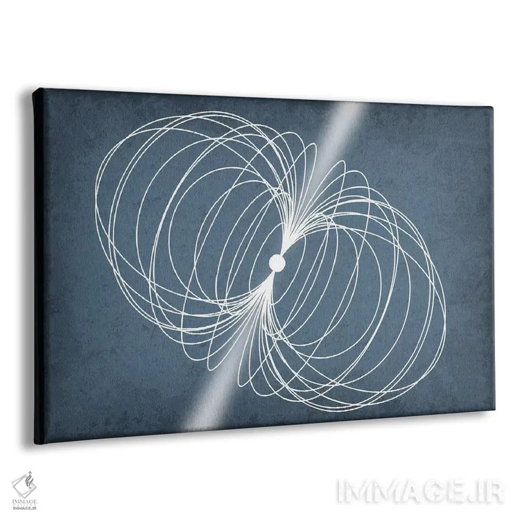 تابلو انتزاعی تپ اختر اثر گت یور نرد آن - نمای پرسپکتیو محصول