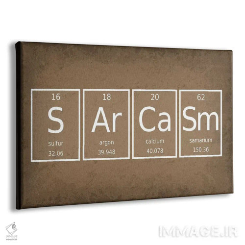 تابلو دکوراتیو طعنه اثر گت یور نرد آن - نمای پرسپکتیو محصول