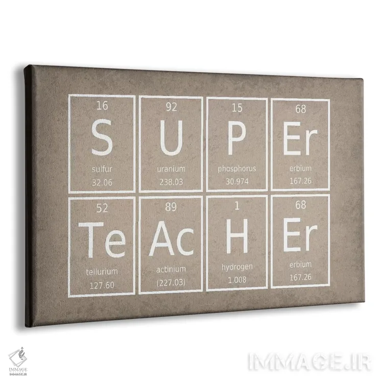 تابلو دکوراتیو معلم فوق العاده اثر گت یور نرد آن - نمای پرسپکتیو محصول
