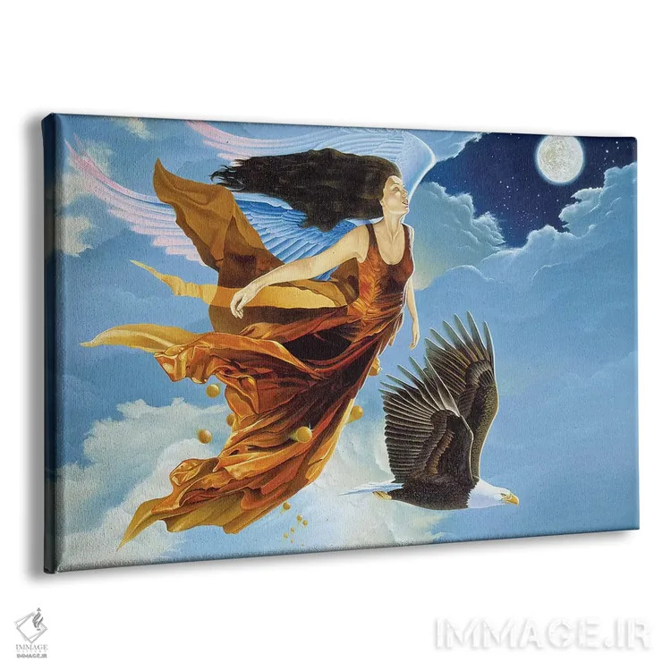 تابلو دکوراتیو آن شب در بهشت اثر گرائیم استیونسون - نمای پرسپکتیو محصول