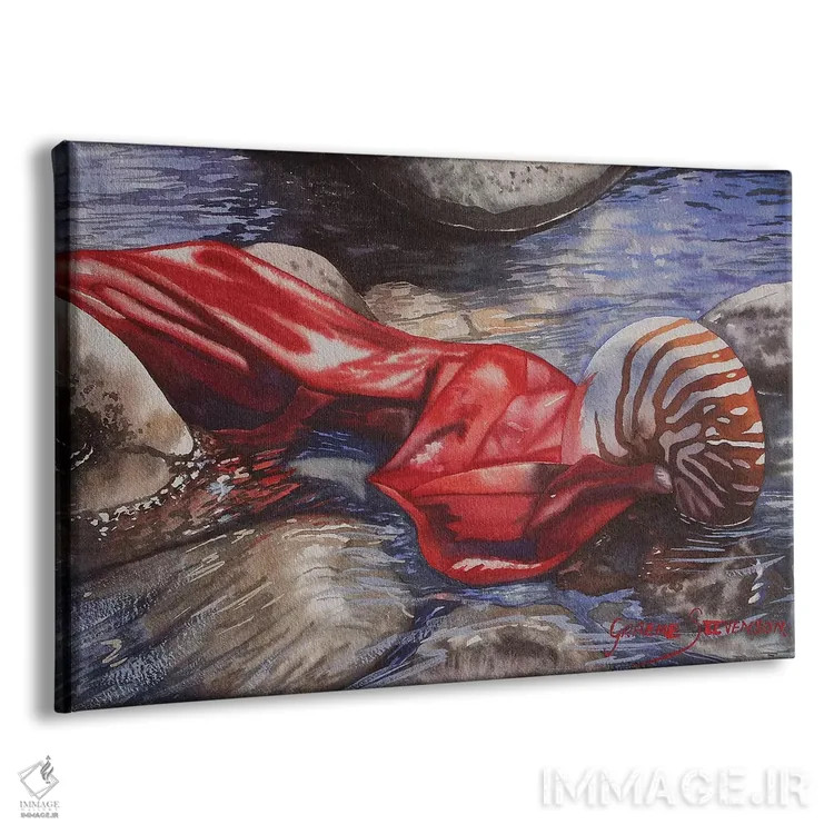 تابلو دکوراتیو اصالت دمیده شده اثر گرائیم استیونسون - نمای پرسپکتیو محصول