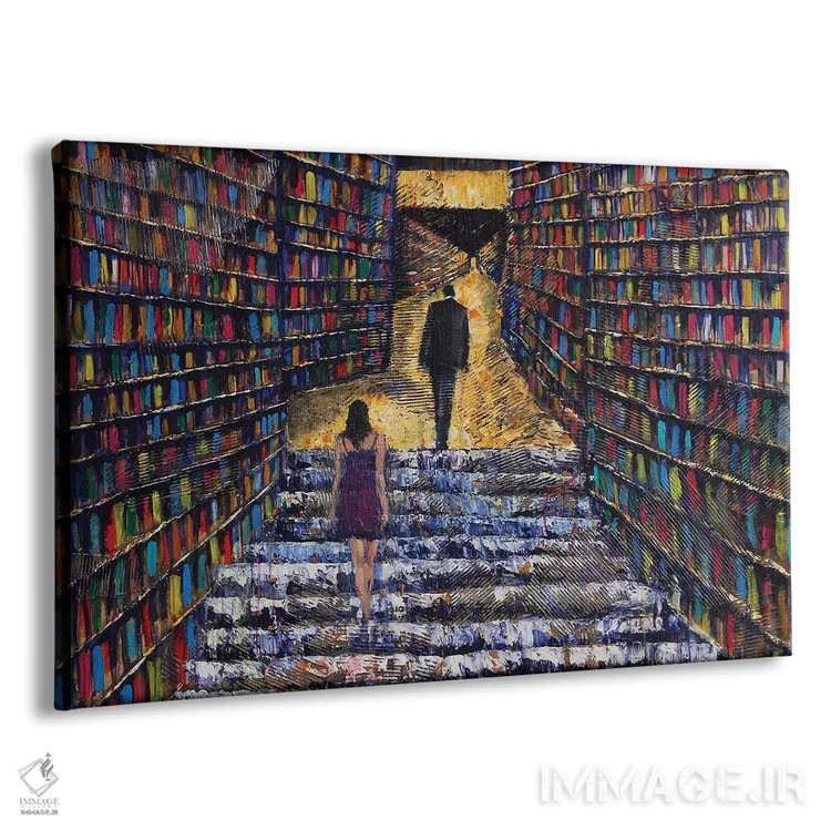 تابلو دکوراتیو صحنه بزرگ اثر دیوید گیستا - نمای پرسپکتیو محصول