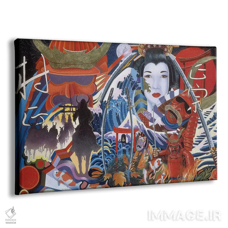 تابلو دکوراتیو افسانه اثر گرائیم استیونسون - نمای پرسپکتیو محصول