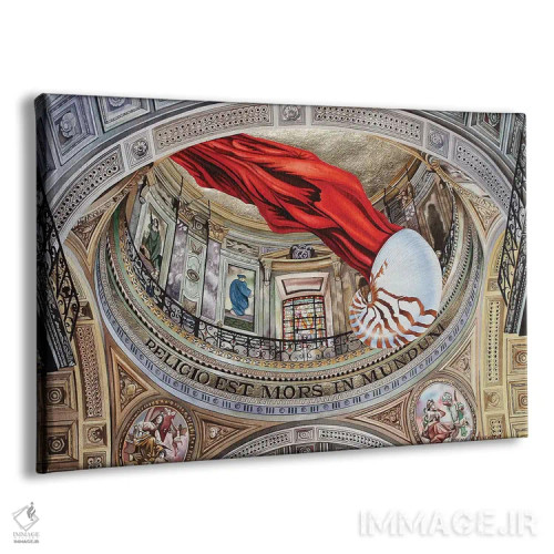 تابلو دکوراتیو دستور کار پنهان اثر گرائیم استیونسون - نمای پرسپکتیو محصول