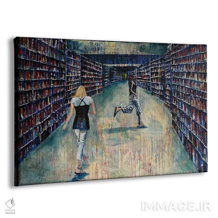 تابلو دکوراتیو گیگ اثر دیوید گیستا - نمای پرسپکتیو محصول