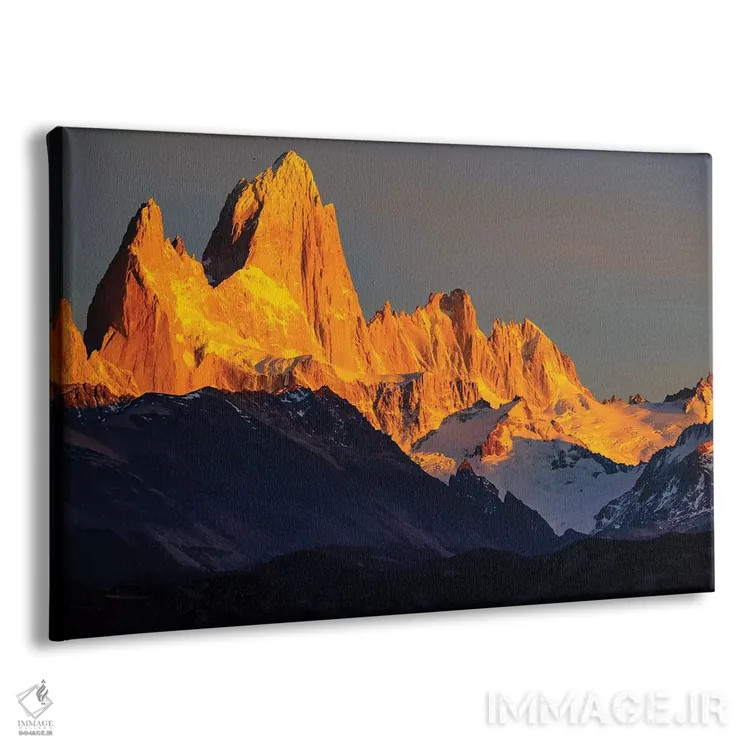 تابلو دکوراتیو Patagonia. El Chalten, Fitz Roy,آرژانتین، پاتاگونیا، ال چال… اثر جورج تئودور - نمای پرسپکتیو محصول