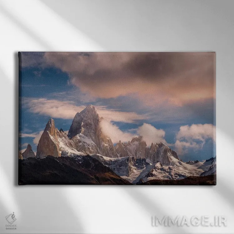 تابلو دکوراتیو Patagonia. Fitz Roy,آرژانتین، پاتاگونیا، فیتز روی اثر جورج تئودور - نمای روبهرو روی دیوار