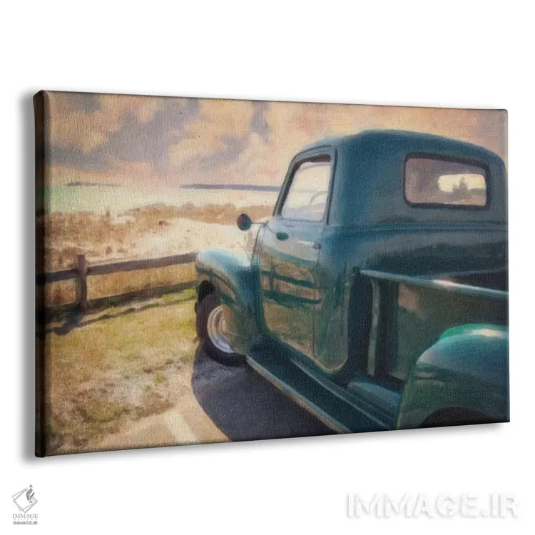 تابلو دکوراتیو سواری عالی، منظره عالی اثر گرافیتی استودیوها - نمای پرسپکتیو محصول