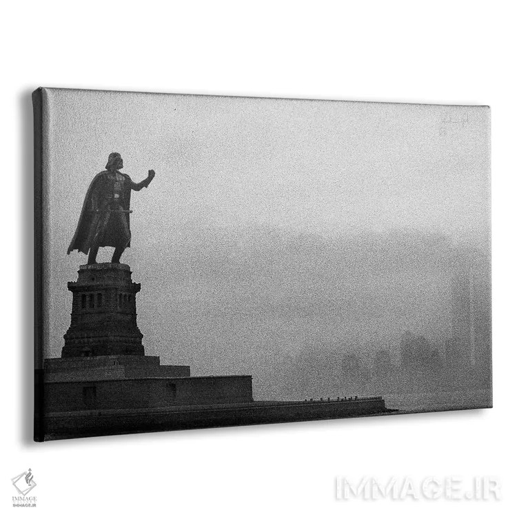 تابلو دکوراتیو مجسمه آزادی ویدر اثر آندریا گاتی - نمای پرسپکتیو محصول