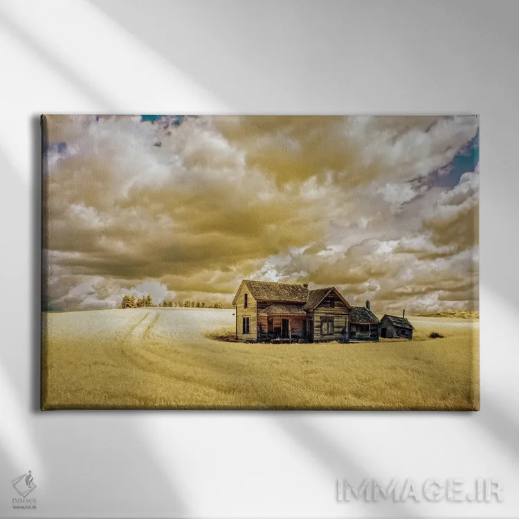 تابلو دکوراتیو Washington State, Palouse. Infrared Of Old Farm.,آ… اثر جورج و مارولو تئودور - نمای روبهرو روی دیوار