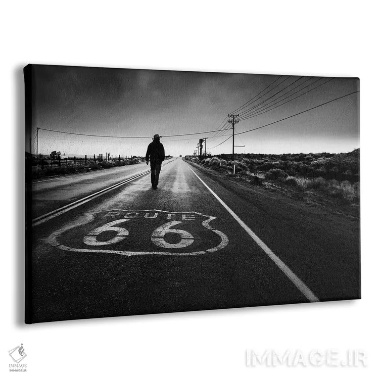 تابلو دکوراتیو جاده تاریخی اثر لیا گوئو - نمای پرسپکتیو محصول