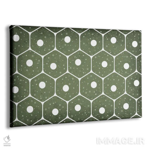 تابلو انتزاعی سلول ها اثر گت یور نرد آن - نمای پرسپکتیو محصول