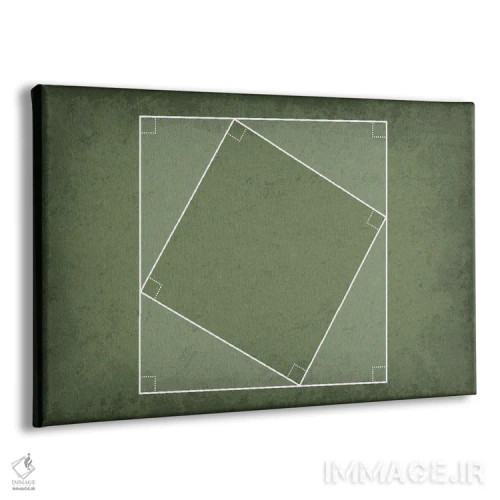تابلو دکوراتیو اثبات قضیه فیثاغورس اثر گت یور نرد آن - نمای پرسپکتیو محصول