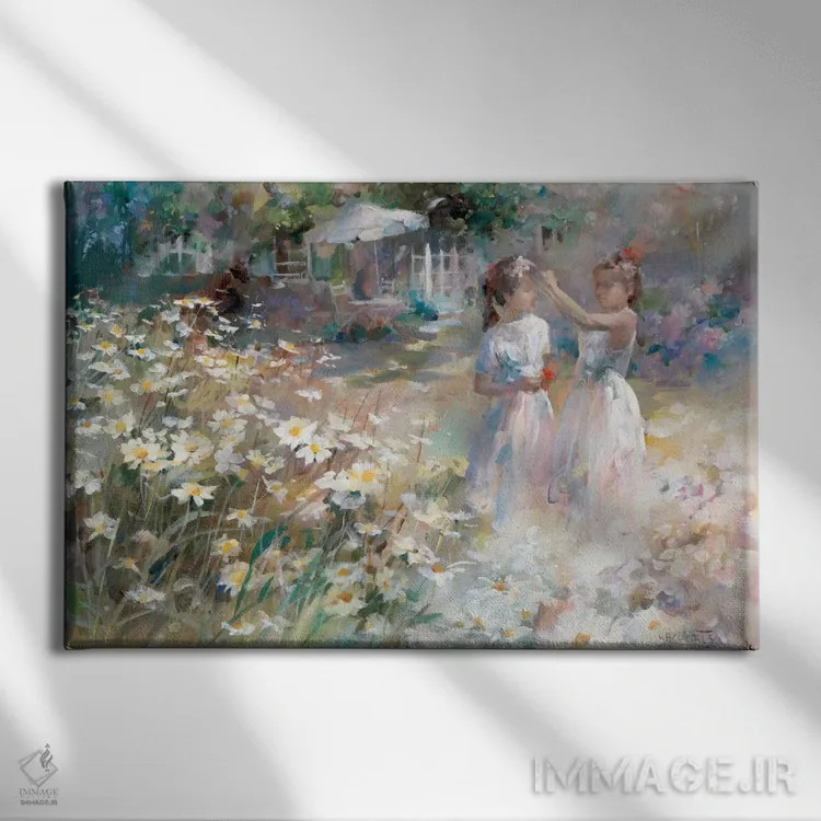 تابلو دکوراتیو ساقدوش ها اثر ویلم هنراتس - نمای روبهرو روی دیوار